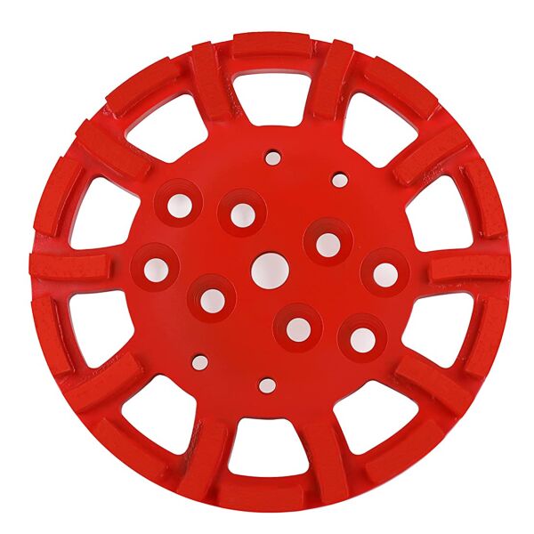 Schleifteller für Bodenschleifer Schleiftöpfe Schleifschuhe PKD Schleifteller Beton H 250 mm