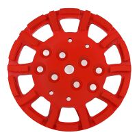 Schleifteller für Bodenschleifer Schleiftöpfe Schleifschuhe PKD Schleifteller Beton H 250 mm