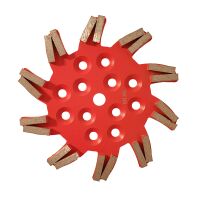 Grinding disc for floor grinders Grinding cups Grinding shoes PKD Grinding star 250 mm