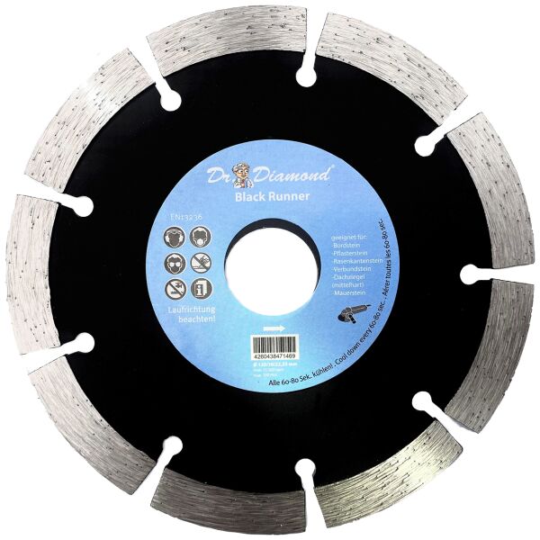 Diamanttrennscheibe Black Runner Ø 125