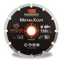 Mandrex Diamanttrennscheibe MetalXcut 125 mm