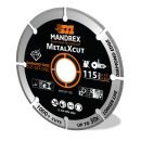 Mandrex Diamanttrennscheibe MetalXcut 150 mm
