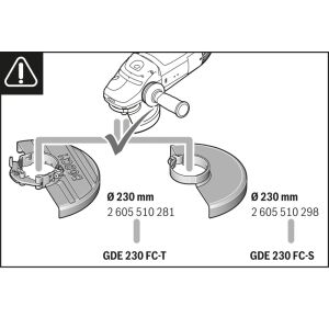 Full Cover GDE 230 FC-S extraction hood, system accessories