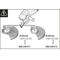 Full Cover GDE 230 FC-S extraction hood, system accessories