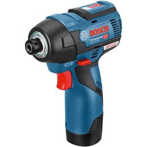 GDR 12V-110 cordless impact driver, 2 x GBA 12V 3.0Ah battery, L-BOXX