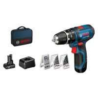 Akku-Schlagbohrschrauber GSB 12V-15, 1 x Akku GBA 12V 4.0Ah