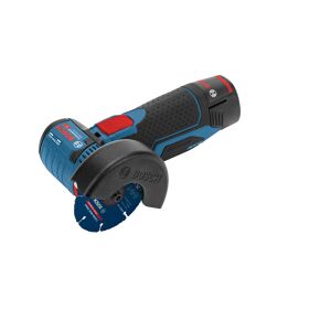 GWS 12V-76 cordless angle grinder, 2 x GBA 12V 3.0Ah battery in L-BOXX