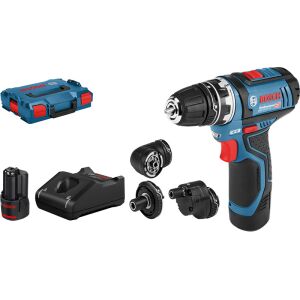 GSR 12V-15 FC cordless drill/driver, 2 x GBA 12V 2.0Ah...