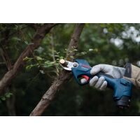 Akku-Gartenschere GGP 12V-25, 2 x Akku GBA 12V 3.0Ah