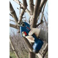 Akku-Gartenschere GGP 12V-25, 2 x Akku GBA 12V 3.0Ah
