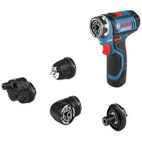 GSR 12V-15 FC cordless drill/driver, with 2 x 2.0 Ah battery, L-BOXX, 1 attachment
