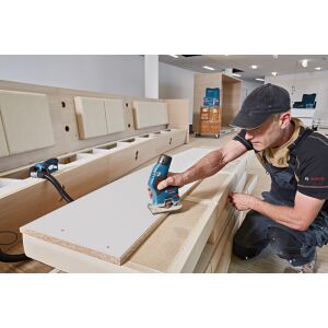 Akku-Kantenfräse GKF 12V-8, 2 x Akku GBA 12V 3.0Ah in L-BOXX