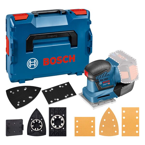 GSS 18V-10 cordless orbital sander in L-BOXX