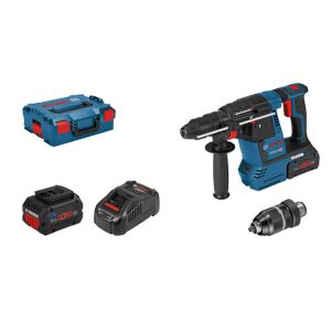Cordless hammer drill with SDS plus GBH 18V-26F, L-BOXX...