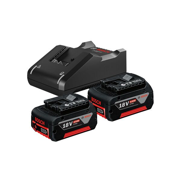 Starter-Set 2 x GBA 18V 4.0Ah + GAL 18V-40