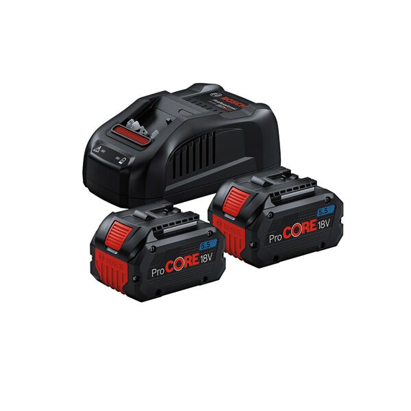 Starter-Set 2 x ProCORE18V 5.5Ah + GAL 1880 CV