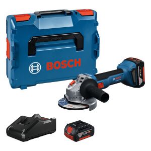 GWS 18V-8 cordless angle grinder, 2 x GBA 18V 5.0Ah...