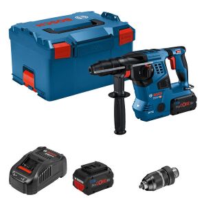 Akku-Bohrhammer mit SDS plus GBH 18V-28 CF, 2 x Akku...