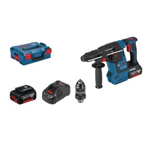 Akku-Bohrhammer mit SDS plus GBH 18V-26F, 2 x Akku GBA...