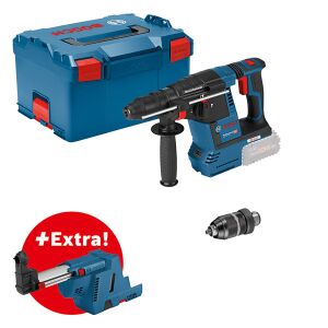 Cordless hammer drill with SDS plus GBH 18V-26F + GDE,...