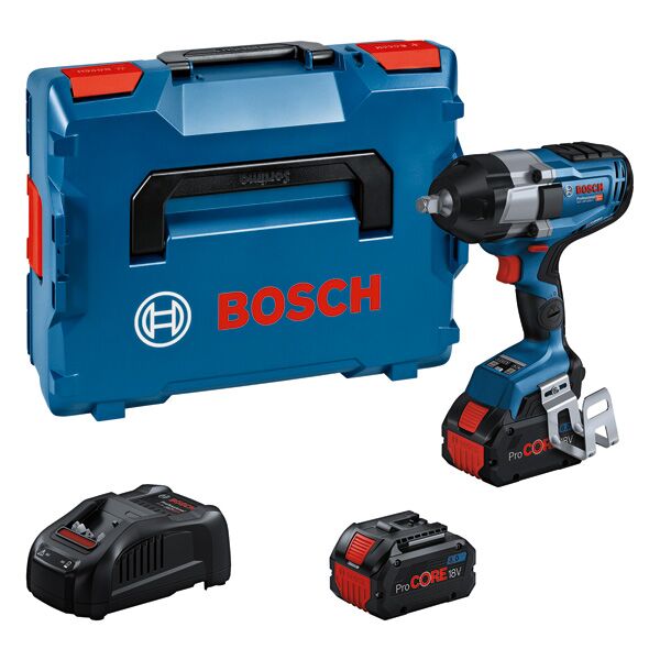 GDS 18V-1000 C cordless impact driver, 2 x ProCORE18V 8.0Ah battery in L-BOXX