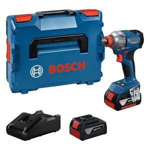 GDX 18V-285 cordless impact driver, 2 x GBA 18V 4.0Ah...