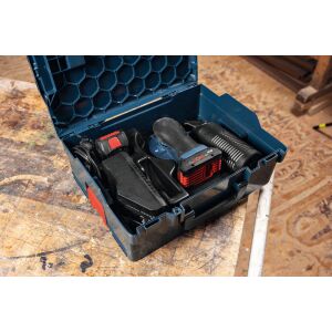 GEX 18V-150-3 cordless random orbital sander in L-BOXX