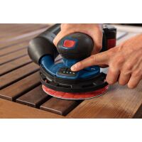 GEX 18V-150-3 cordless random orbital sander in L-BOXX