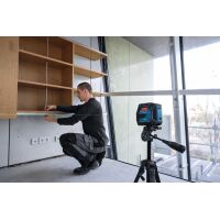 GLL 20-22 G line laser, BA 3.7V 3.0Ah XL + USB-C® cable in a tool case