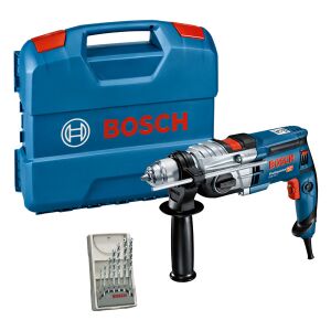 Schlagbohrmaschine GSB 20-2, 7-tlg. Steinbohrer-Set CYL-1...