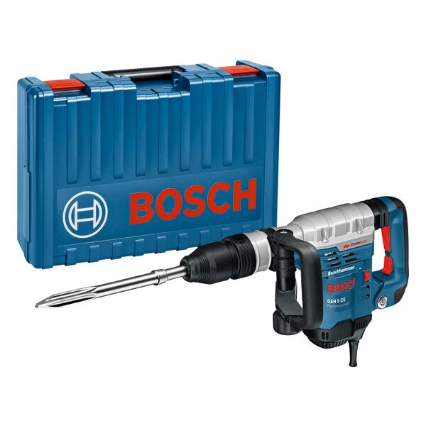 Hammer drill with SDS max GSH 5 CE in craftsmans case