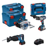 Combo Kit Set mit 3x 18V: GSB 18V-110C/GKS 18V-68GC /GSA 18V-28 /3 x Akku