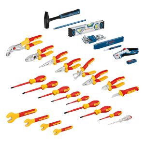 Combo Kit Elektrikerkoffer 37-tlg.