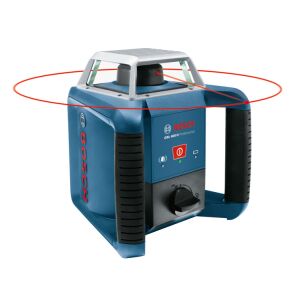 GRL 400 H rotary laser, with LR 1, BT 170 HD construction...