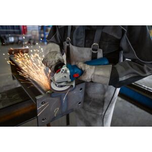 GWS 12-125 angle grinder, SDS quick-release nut