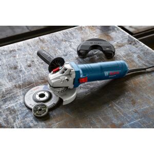 GWS 12-125 angle grinder, SDS quick-release nut