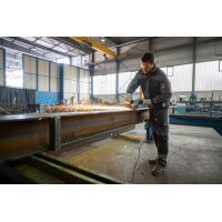 GWS 12-125 angle grinder, SDS quick-release nut
