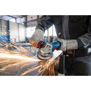 GWS 12-125 angle grinder, Vibration Control auxiliary handle
