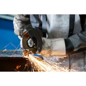 GWS 12-125 angle grinder, Vibration Control auxiliary handle
