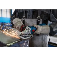 GWS 12-125 angle grinder, Vibration Control auxiliary handle