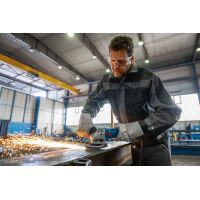 GWS 12-125 angle grinder with roughing disc