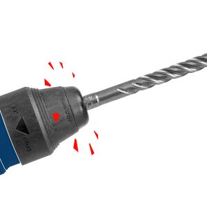 Zentrierbohrer f. Aufnahmeschaft für Sechskantadapter und SDS plus, 8 mm, 120 mm