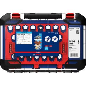 EXPERT Tough Material Hole Saw Set, 22/25/35/40/51/68 mm,...