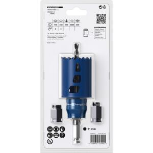 EXPERT Tough Material Hole Saw Starter Set, 51 x 60 mm