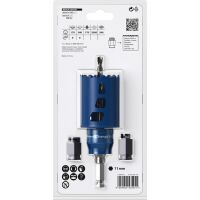 EXPERT Tough Material Hole Saw Starter Set, 51 x 60 mm