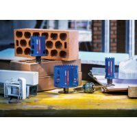 EXPERT Tough Material Hole Saw Starter Set, 51 x 60 mm