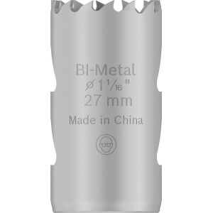 PRO Multi Material Hole Saw, 27 mm, with thread