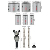 PRO Multi Material Lochsäge Q-Lock Halter-Set, 10-tlg.