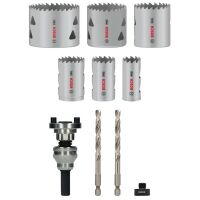 PRO Multi Material Lochsäge Q-Lock Halter-Set, 10-tlg.