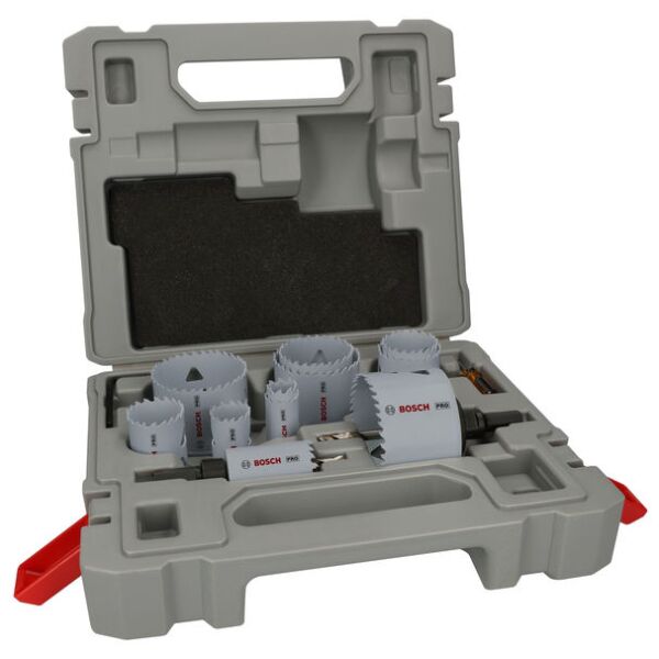 PRO Multi-Material Hole Saw Set, 19-76 mm, 17 pcs.